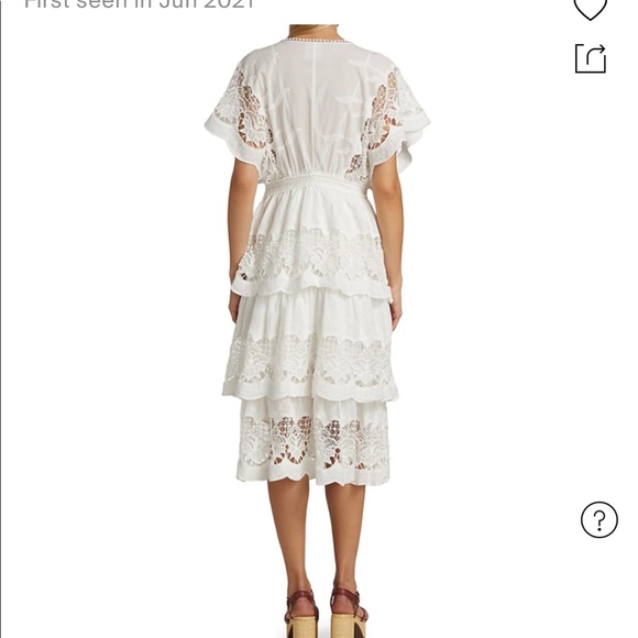 Farm Rio 😍🌴Richelieu MIDI Dress Small - Picture 3 of 10